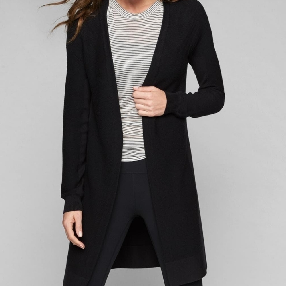 Athleta Daybreak Rib‎ Wrap Duster Cardigan